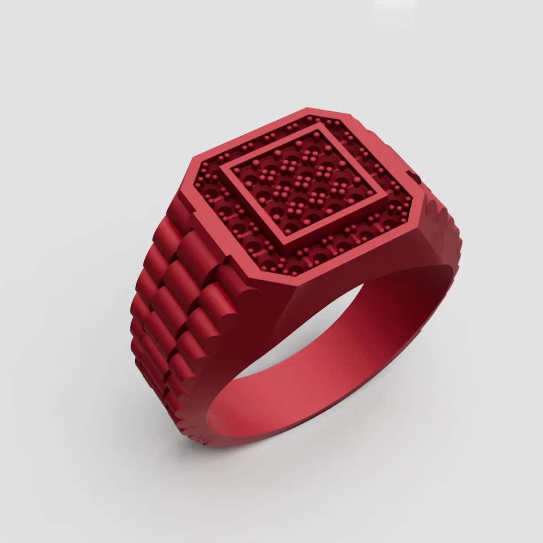 Anillo Cuadrado 001